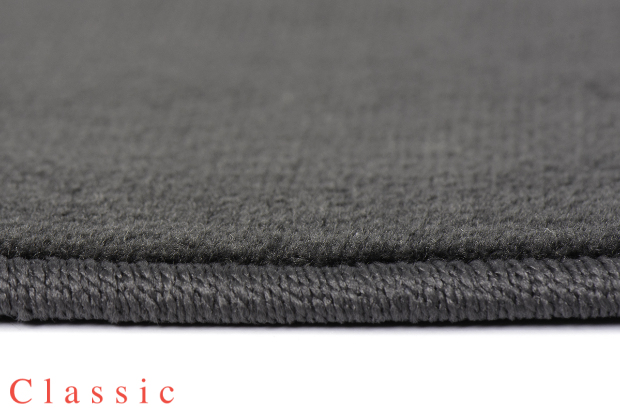 Коврики текстильные "Классик" для Peugeot 408 (седан) 2017 - Н.В., темно-серые, 5шт.