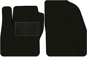 Коврики текстильные "Стандарт" для Ford Focus II (хэтчбек 5 дв / CB4) 2007 - 2011, черные, 2шт.