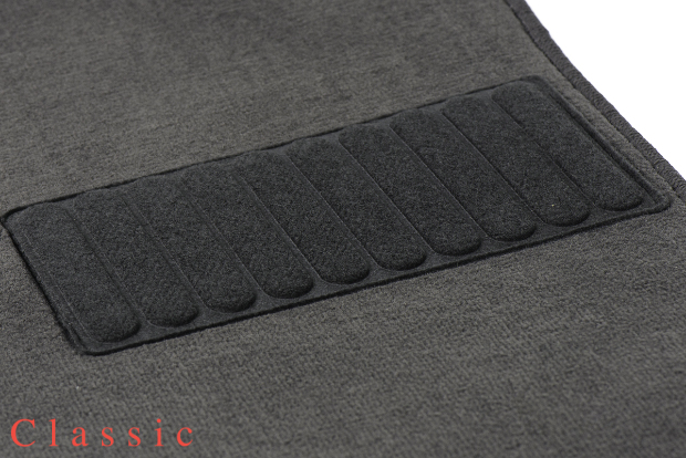 Коврики текстильные "Классик" для SsangYong Tager (suv / KJ) 1996 - 2011, темно-серые, 4шт.