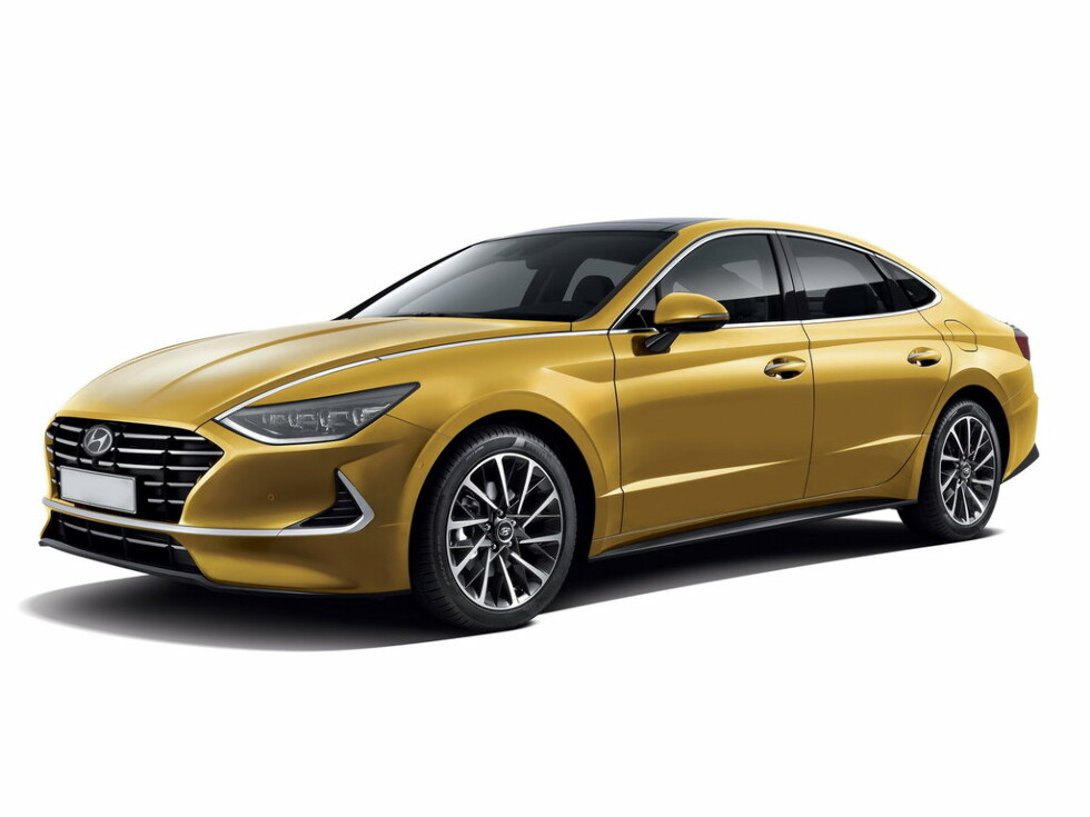 Коврики текстильные "Классик" для Hyundai Sonata VIII (седан / DN8) 2019 - Н.В., темно-серые, 5шт.