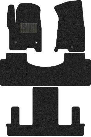 Коврики текстильные "Классик" для Cadillac Escalade V (suv / GMT1XX) 2020 - Н.В., темно-серые, 4шт.