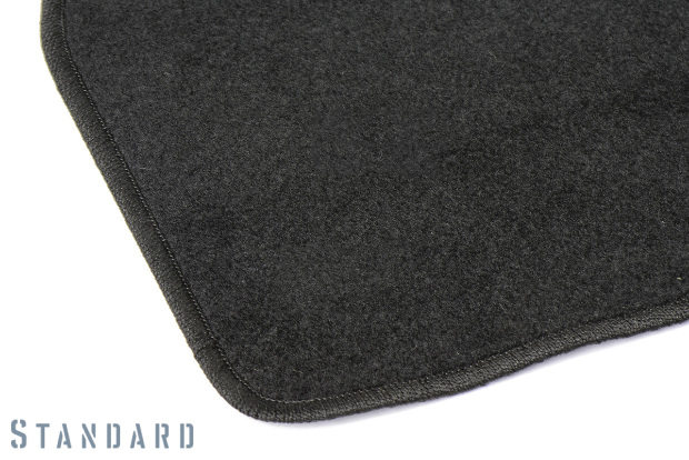 Коврики текстильные "Стандарт" для Toyota Rav4 IV (suv / XA40) 2015 - 2019, черные, 5шт.