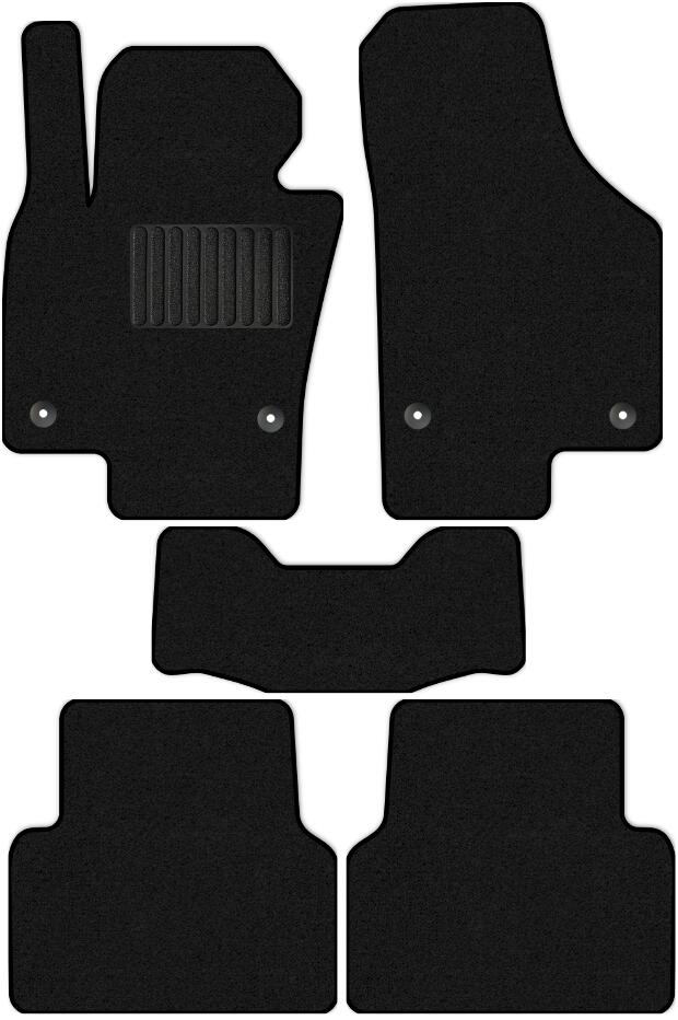 Коврики в багажник для Volkswagen Tiguan I (suv / NF) 2006 - 2011