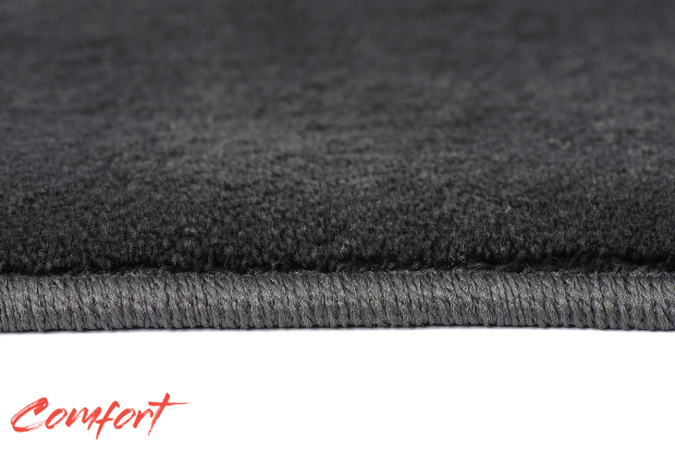 Коврики текстильные "Комфорт" для Geely  EMGRAND 7 New IV (седан) 2023 - Н.В., темно-серые, 5шт.